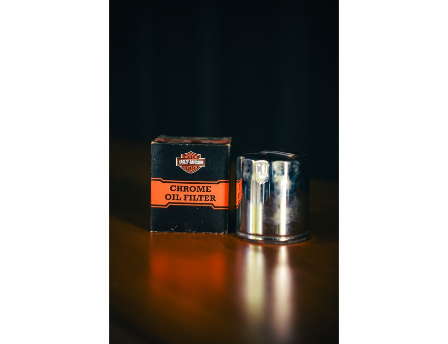 Harley Davidson Chrome Oil Filter Harley Davidson Chrome Oil Filter